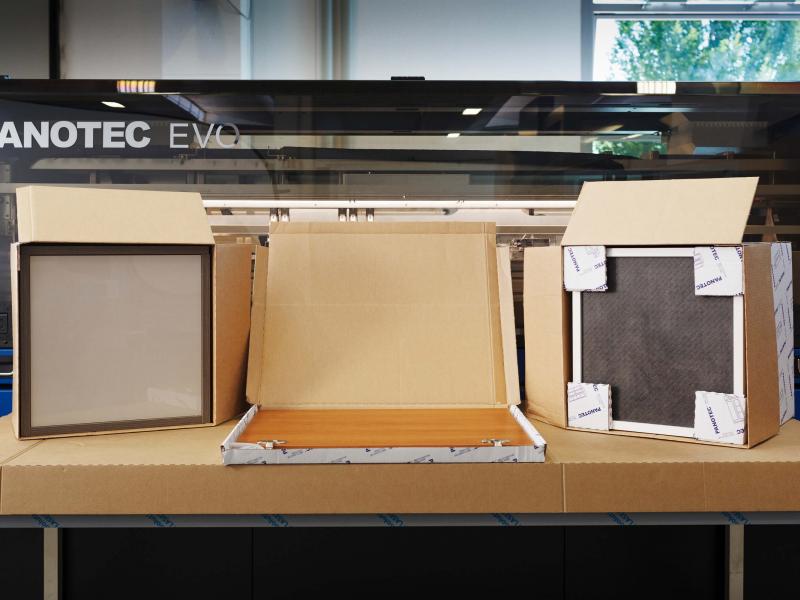 Evo - Machine pour la production de boîtes sur mesure